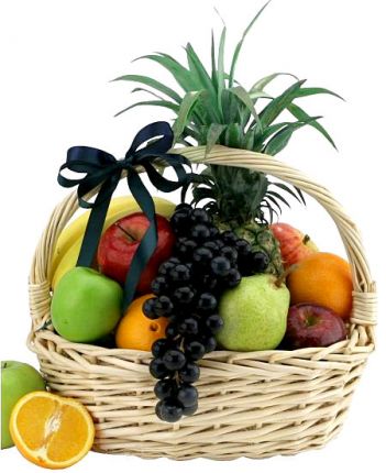 Заказать и доставить фруктовую корзину "Дары природы" до получателя с оперативной доставкой в по Алимкино