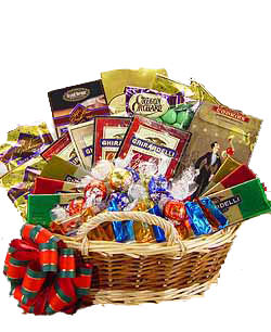 Приобрести продуктовая корзину "Праздничная забава" Для любителей сладкого и детей  с доставкой в по Алимкино